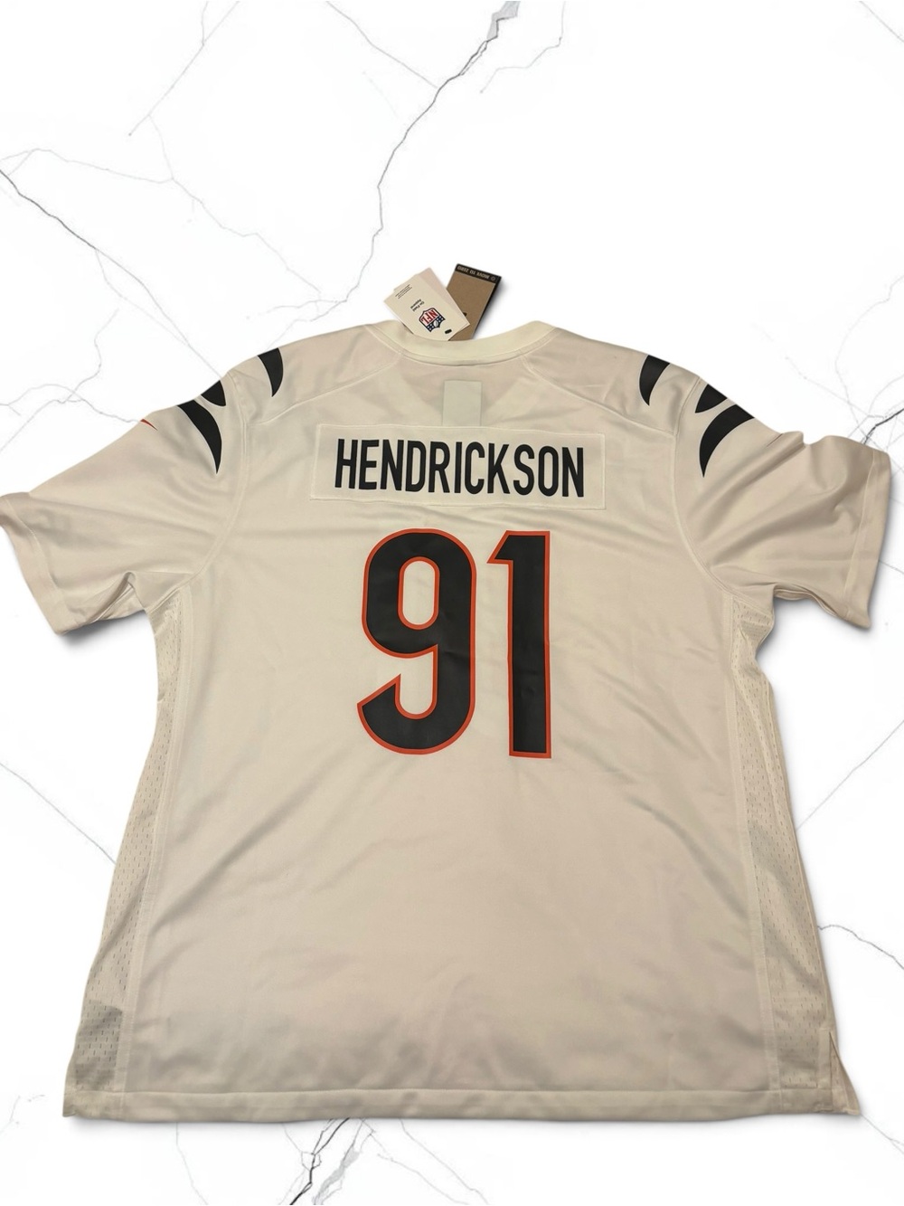 Nike NFL Hendrickson #91 Football Jersey White